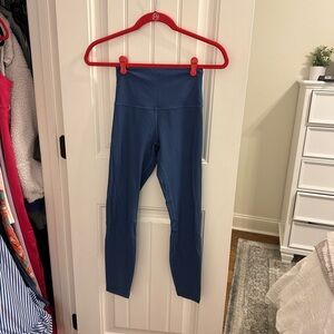 lululemon athletica ribbed align light Blue Leggings